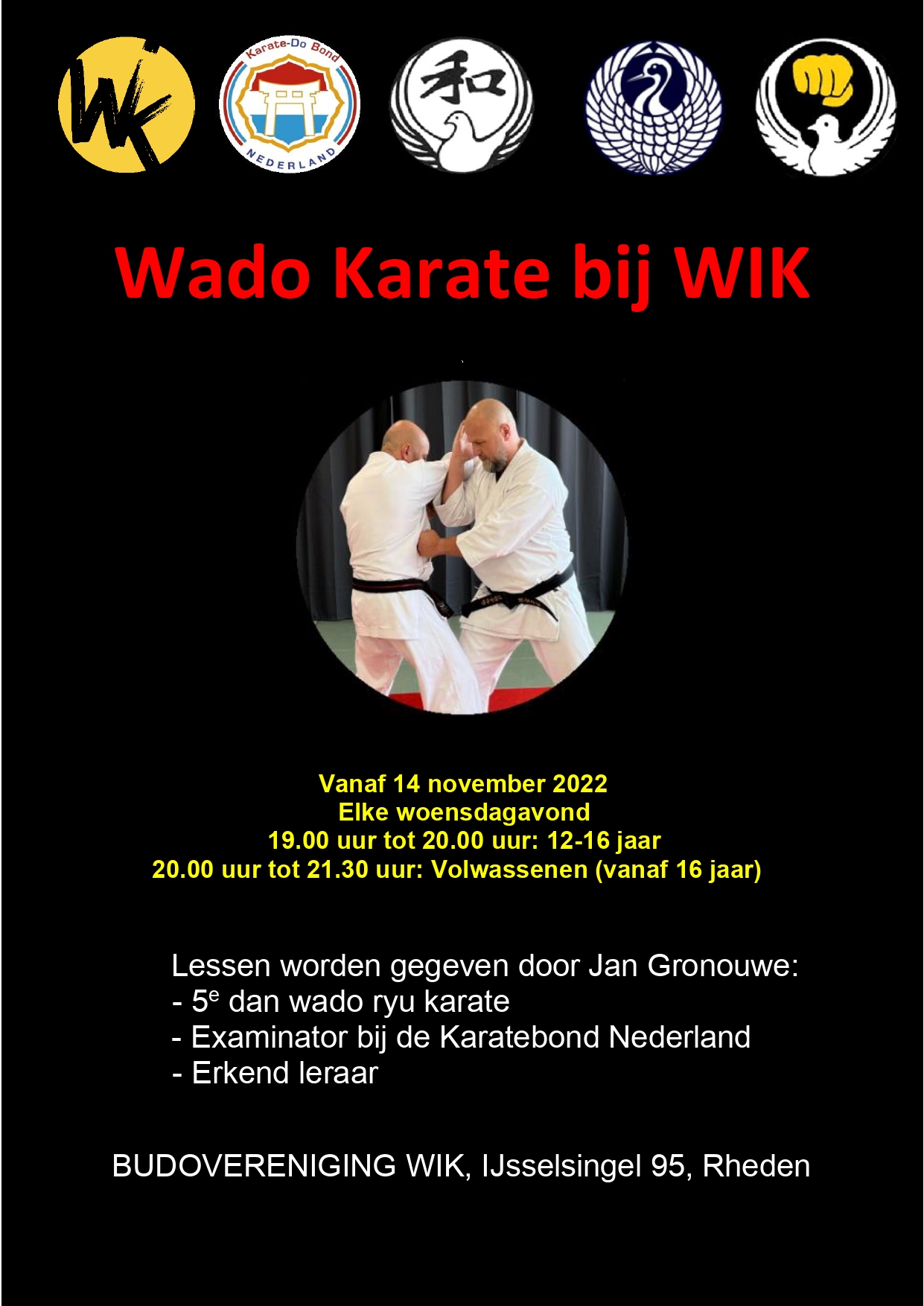Lees meer over het artikel Wado Karate bij WIK